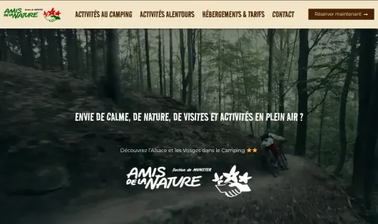 CAMPING LES AMIS DE LA NATURE