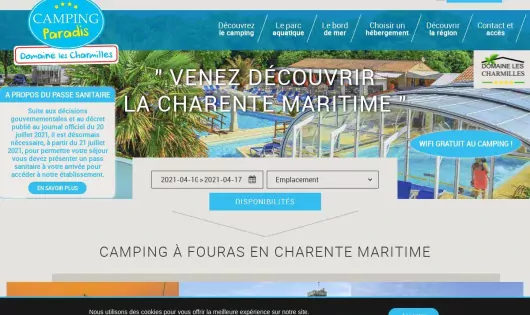 CAMPING DOMAINE DES CHARMILLES