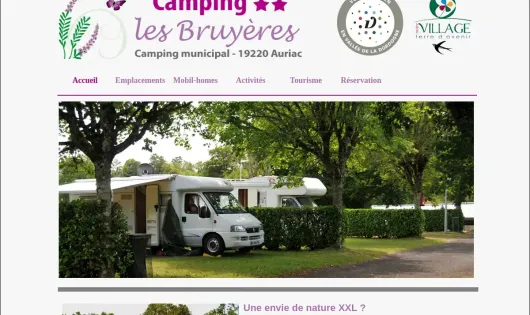 CAMPING MUNICIPAL L'ÉTANG DES BRUYÈRES