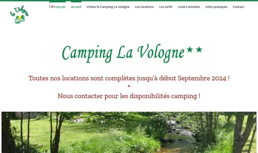 CAMPING LA VOLOGNE