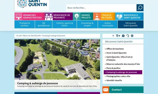 CAMPING MUNICIPAL DE SAINT QUENTIN