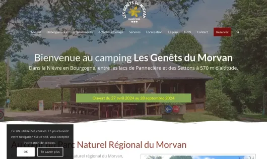 CAMPING LES GENÊTS DU MORVAN