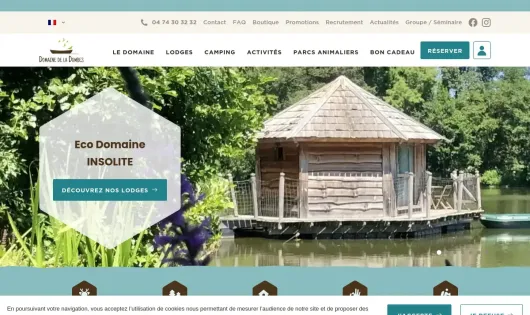 LE CAMPING DU DOMAINE DE LA DOMBES