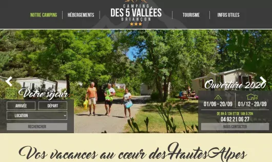 CAMPING DES 5 VALLÉES