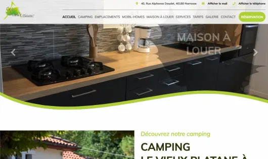 CAMPING LE VIEUX PLATANE