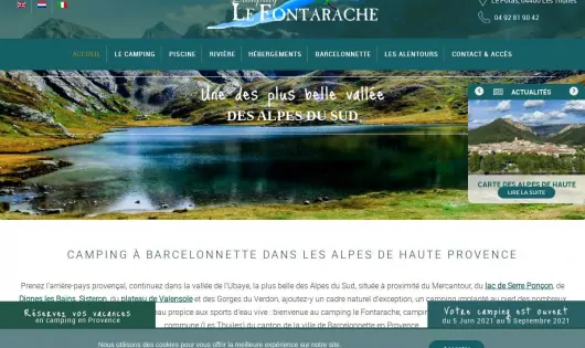 CAMPING LE FONTARACHE