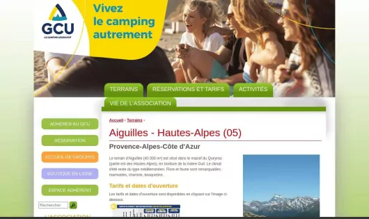 CAMPING GCU AIGUILLES