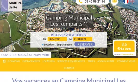 CAMPING MUNICIPAL LES REMPARTS