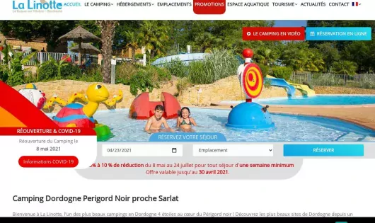 CAMPING LA LINOTTE