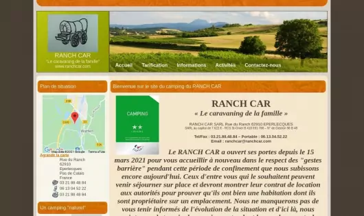 CAMPING RANCH CAR