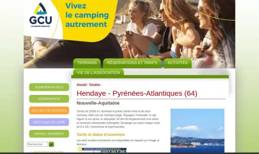 CAMPING GCU HENDAYE