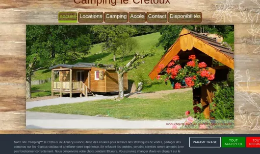 CAMPING LE CRÊTOUX