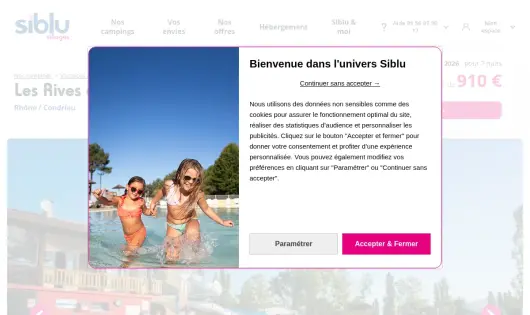 && CAMPING LES RIVES DE CONDRIEU